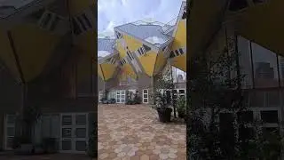 Cube houses Rotterdam Netherlands @TravelWithHugoF #rotterdam #nederland #netherlands #architecture