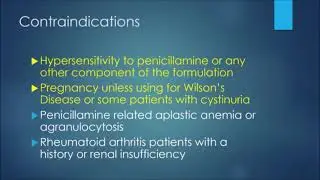 Penicillamine (Cuprimine) - Pharmacist Review - Uses, Dosing, Side Effects