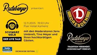 SCHWARZ GELB – Der Live-Talk aus dem Flair Hotel Kamenz