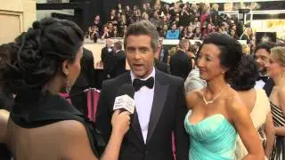 John Gatins on Oscars Red Carpet 2013