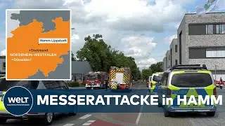 MESSERATTACKE in HAMM: Täter verletzt  vier Menschen in Hochschulgebäude | EILMELDUNG