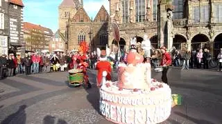 Samba Karneval Bremen 11.11.14  12uhr12 Eröffnung
