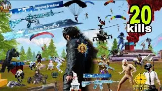 20 KILLS CHICKEN DINNER 🐔🔥 PUBG Mobile Highlights
