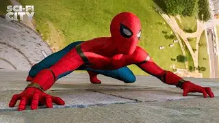 Washington Monument Disaster | Spider-Man: Homecoming (Tom Holland, Zendaya, Jacob Batalon)