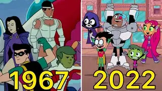 Evolution of Teen Titans 1967-2022