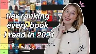 RANKING ALL THE BOOKS I READ IN 2021! (79 books!)