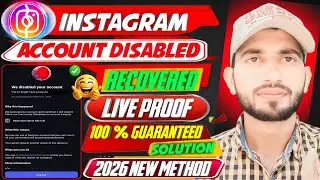 Instagram Account Disabled? 😍 Live Proof Recovery Method 2026 | How to Recover Disabled Instagram