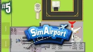 SimAirport #5 ATC Tower, More Flights