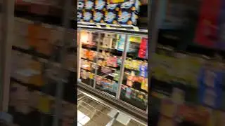 The beer hunt at a supermarket!
