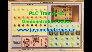 PLC Trainer kit - Delta PLC Trainer kit Working Demo Video - Ct. 9444001354 - 9677252848
