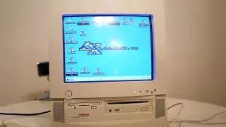 Конечно, регулировка ЭЛТ-экрана Compaq Presario CDS 524 с помощью Monkey Island!