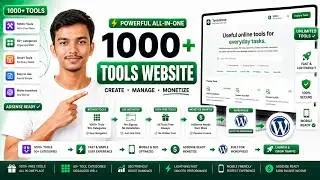 How To Create 1000+ Multi Tools Website In WordPress | No Coding | Multi Tool Website Tutorial