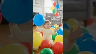 Colorful Balloon Playtime