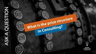 What is the price structure in Consulting?