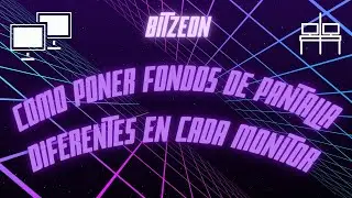 Como poner fondos de pantalla diferentes en cada monitor windows 11