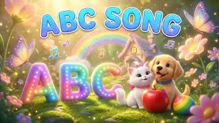 ABC Song for Kids | The Magical Alphabet Garden | A to Z Nursery Rhyme