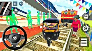 🇮🇳 Indian Thift Auto 🦚 Spiderman Race Auto vs Super Train 🚂 Lot's of Spiderman Police Car 🌟Bike 3D#3