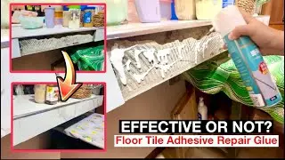 Effective or Not? | 650ml Floor Tile Adhesive Repair Glue | Honest Review