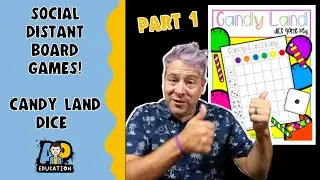 Social Distance Board Games - Candy Land!