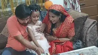 Riva 4th Birthday Celebration 🎊🎉# pahli bar bhaiya Rewa ke birthday per aaya# Long video