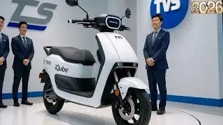 TVS iQube Electric 2026: умный, стильный и идеально подходящий для города электроскутер.