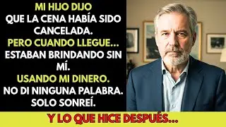 Mi hijo mintió diciendo que la cena había sido cancelada — pero cuando llegué