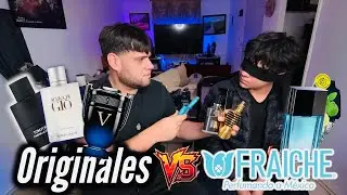 PERFUMES FRAICHE VS ORIGINALES A CIEGAS CON UN INVITADO 