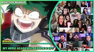 [Full Episode] My Hero Academia Season 6 Episode 7 Reaction Mashup
