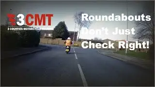 Motorcycle Skills | Target fixation at roundabouts