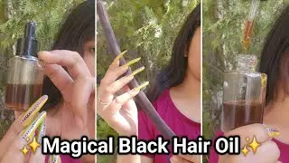 How to Make Oil for Super Black Hair with Amaltas at Home✨️Skincare Auraa🌸 #HairOil #WhiteHair 