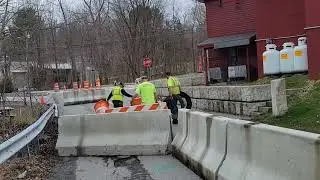Washout on Williams Street