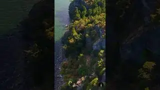 Прекрасное побережье острова Оркас 🏡 | Виды на склоны холмов Дир-Харбор на северо-западе Тихого о...