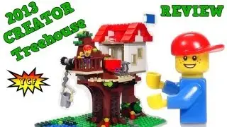 LEGO Treehouse Review & Time-Lapse - 2013 CREATOR Summer Set - LEGO 31010