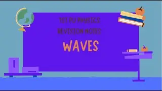 1st PU Physics Chapter 14 | Waves | Revision Notes