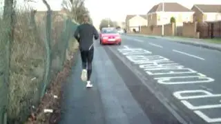 Chris Rippon Running Up Ledger Lane