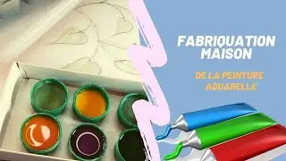 Comment fabriquer sa peinture Aquarelle maison ? 😱😱😱