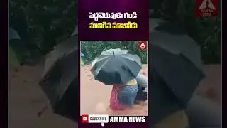 పెద్దచెరువుకు గండి మునిగిన నూజివీడు  | #NuziveeduLake# Nuziveedu Pedda Cheruvu #ammanews