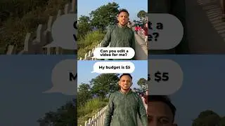 High budget video editor
