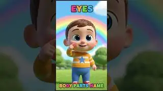 Learn Body Parts 🖐👀 | Body Parts Song for Kids | Parts of the Body | Kids Learning | #shorts