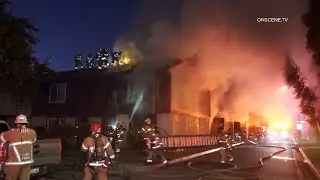 2 Alarm Structure Fire Damages Apartment Complex