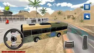 Army Bus Coach Driving: Bus Driver Games - Emergency Army Bus Transport Android GamePlay FHD