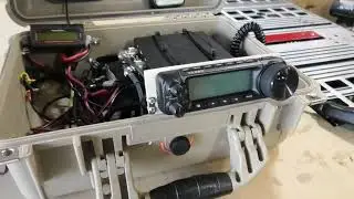 Tom's new HF Go-Box for mobile and POTA