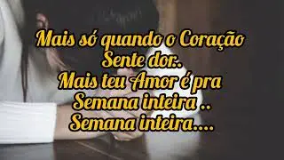 Me Ensina Ser Igreja A Semana Inteira (Letra)