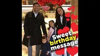 Sweet birthday message | KAMI |  Pia Guanio