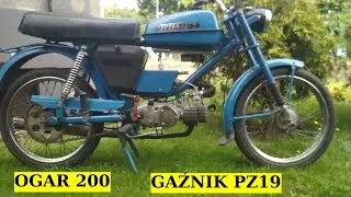 Romet Ogar 200 z Gaźnikiem pz19 od chińskich motorków/cylinder almot