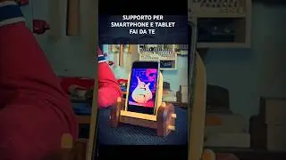 Supporto SMARTPHONE TABLET Fai Da Te #phonestand #tablet #shorts #regalidinatale #ideeregalo #diy