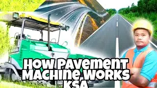 How Pavement Machine Works ksa