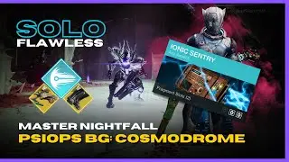 Ionic Sentry Geomag Warlock - Solo Flawless Master Nightfall 