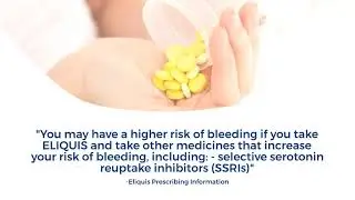 Can You Take Lexapro And Eliquis Together?