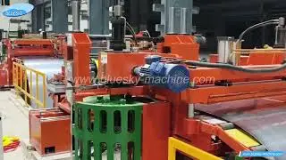 Slitting Line Machine BSSL-(0.3-2.5)&times;1300mmx25T Successfully Commissioned in New Delhi#slittingline